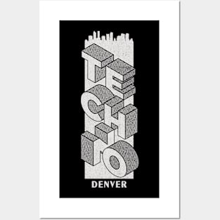 Techno Denver Posters and Art